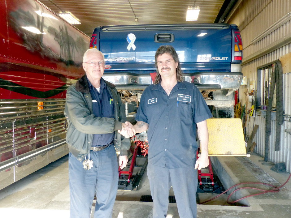 Michael Clarke Takes Over Garage at Clarke’s Service Centre The