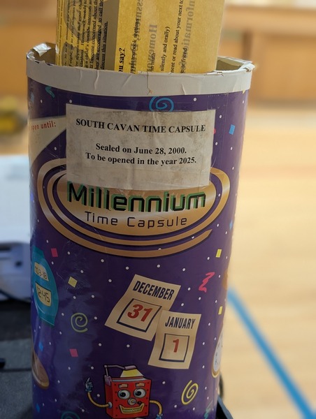 Time Capsule Opened at Millbrook South Cavan Public School